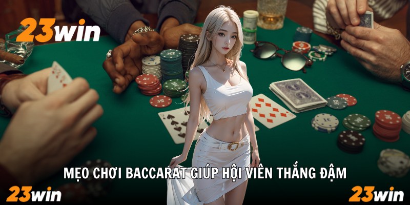 Mẹo chơi baccarat giúp hội viên thắng đậm
